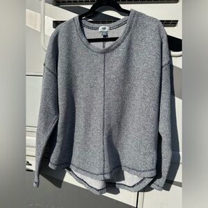 OLD NAVY MARLEY KNIT PULLOVER Men’s L Sweater Long Sleeve Crew Neck Indie Sleaze